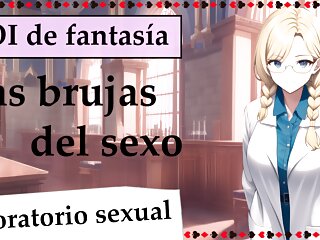 Spanish Joi En Un Mundo De Brujas. Te Llevan Al Laboratorio Sexual free video