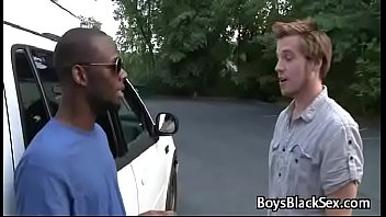 Black Gay Muscular Man Seduces Teen White Boy For A Good Fuck 21 free video