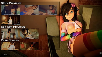 Our Appartment [Hentai Sfm Game] Ep.2 Rainbow Party Girl Enjoy A Huge Dildo free video