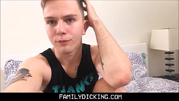 Blonde Twink Stepson Masturbates And Records Selfies While Stepdad Showers - Timothy Drake free video