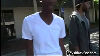 Blacks On Boys - Gay Hardcore Nasty Interracial Fuck Movie 08 free video