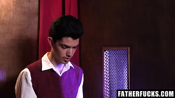 Priest Has Sinful Sex With Young Stud In Confession Booth free video