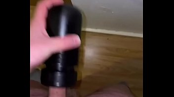 Playing Around With My Flashlight Walking My Duck Until I Cumshot free video