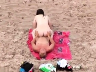 My Fat Mom Caught On The Beach Last Summer free video