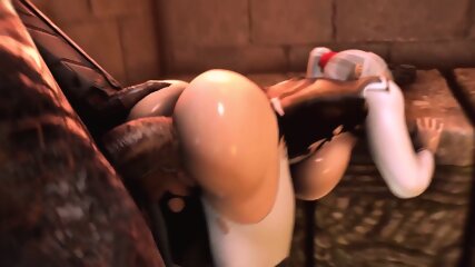 Horny Bitch Want Huge Monster Cock - 3D Animated Horror Porn Video free video